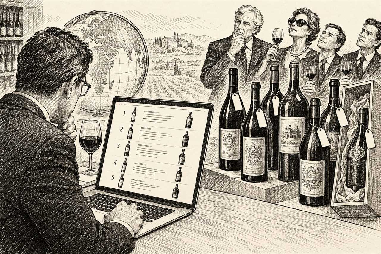 Wine-Searcher Publishes 2026 List of World's Priciest Wines