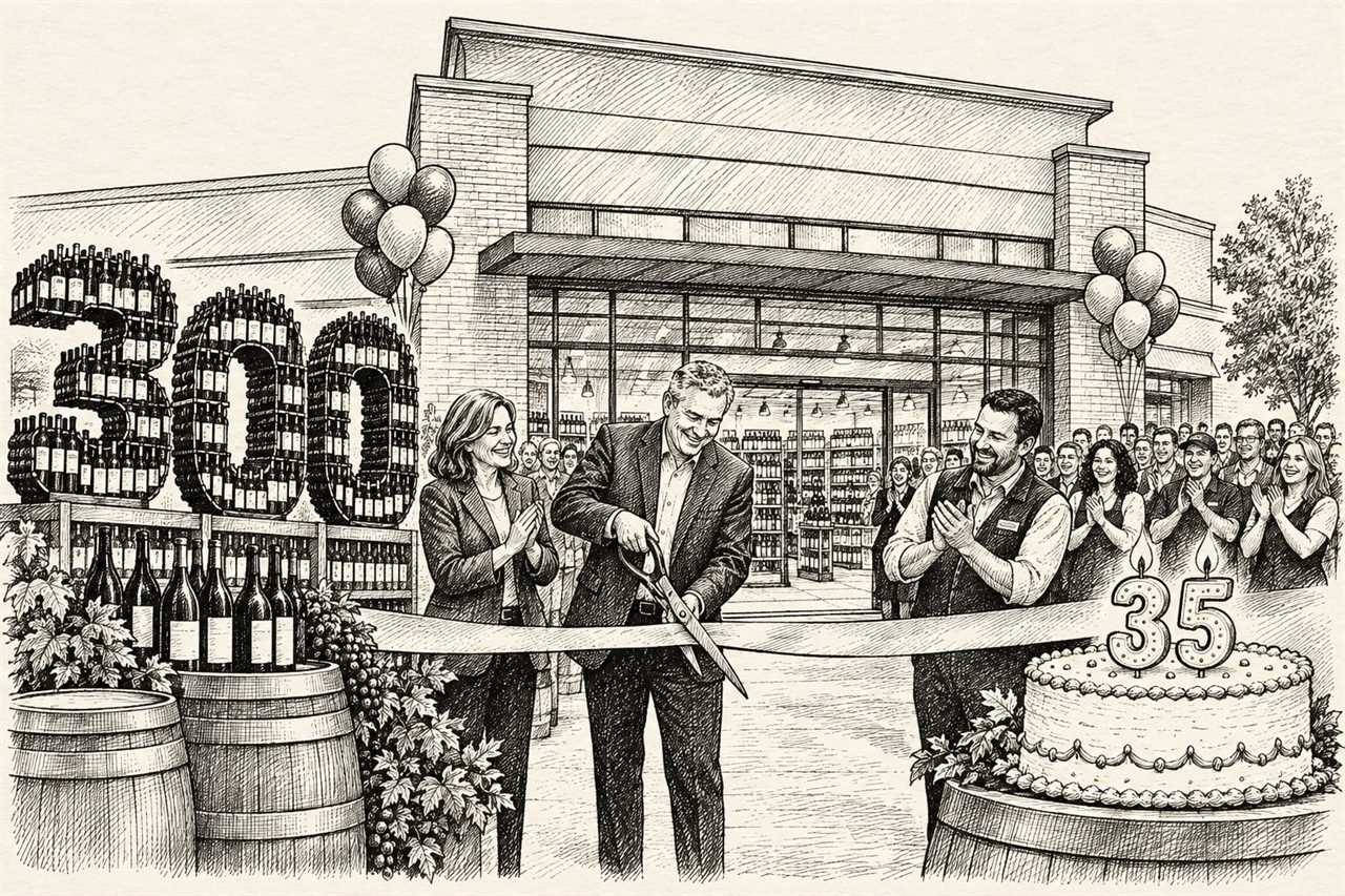 Total Wine opens 300th store, marks 35 years in business