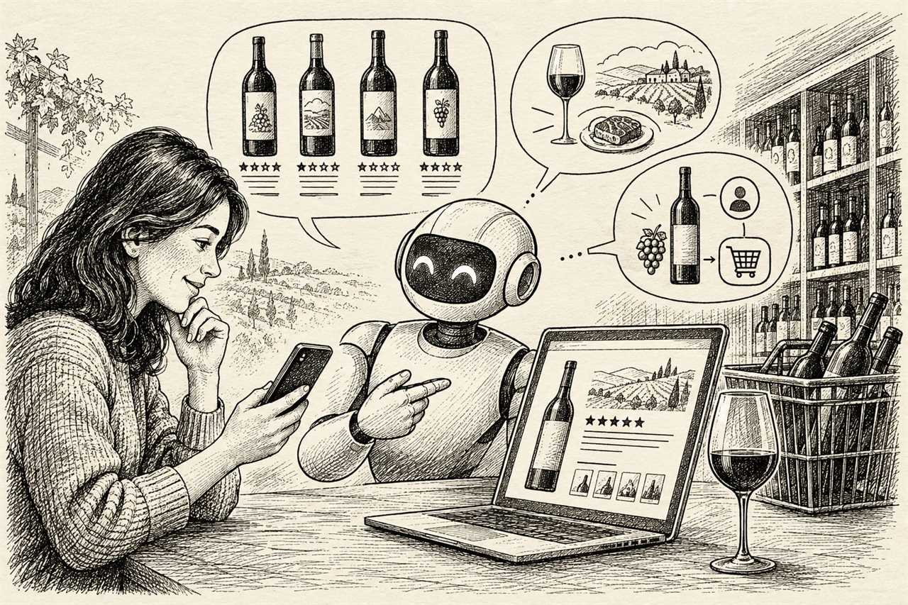 AI tools reshape how consumers choose and buy wine