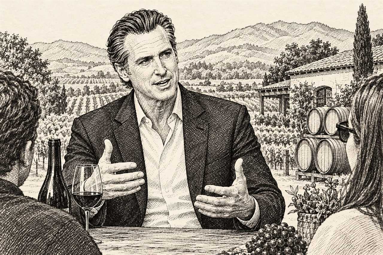 Gavin Newsom Discusses His Decades in the Napa Wine Business