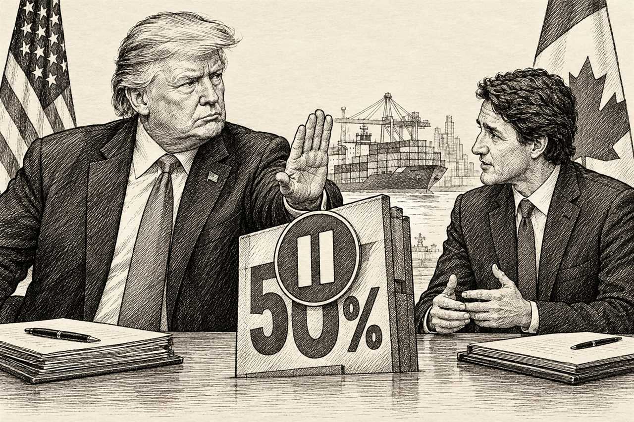 Trump Pauses 50% Tariffs on Canada as Trade Talks Advance