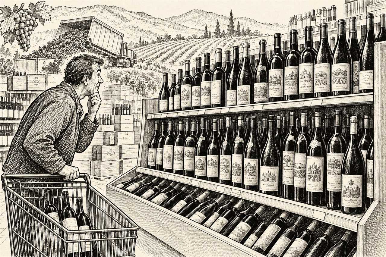 California's Wine Glut Fills Bargain Shelves With Premium Bottles