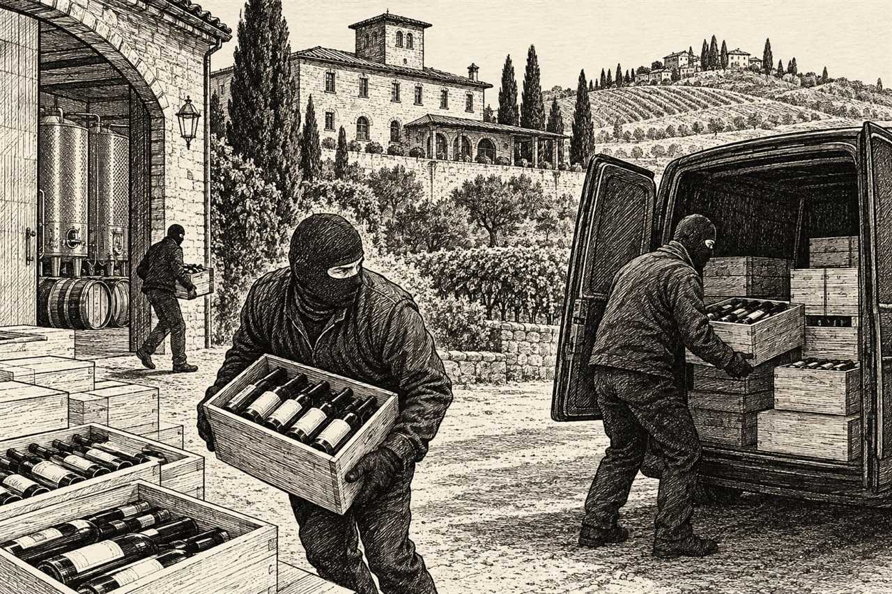 Thieves Steal €5m in Wine From Tuscan Winery Antinori