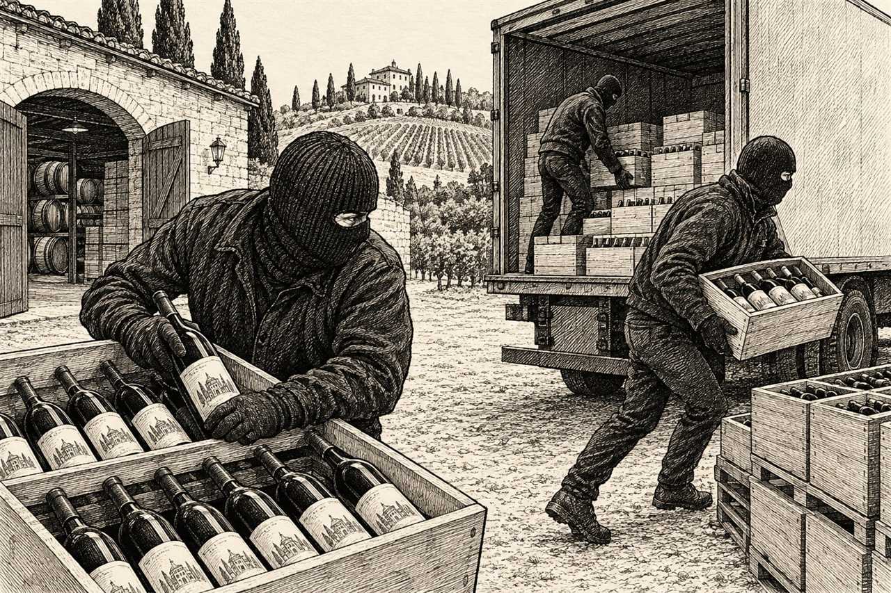 Thieves Steal 30,000 Antinori Wine Bottles in Record Heist