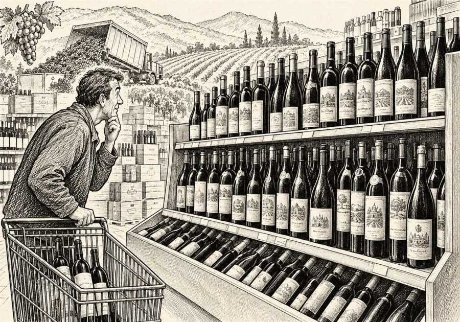 California's Wine Glut Fills Bargain Shelves With Premium Bottles