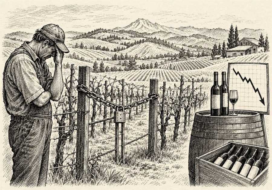 Oregon Wine Industry Closes 110 Vineyards Amid Sales Slump