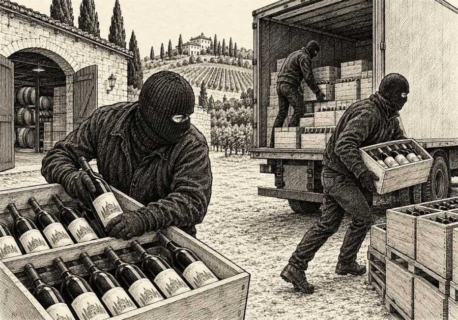 Thieves Steal 30,000 Antinori Wine Bottles in Record Heist